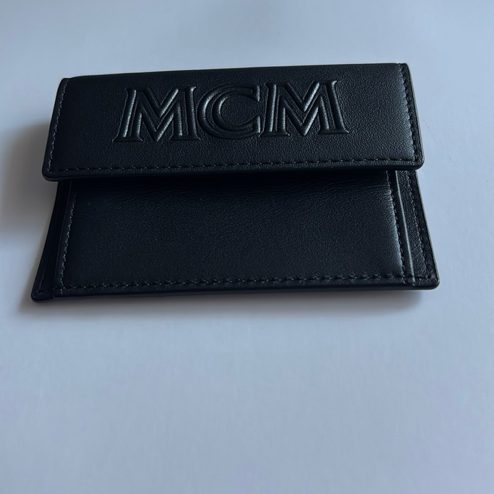 MCM Embossed Small Wallet